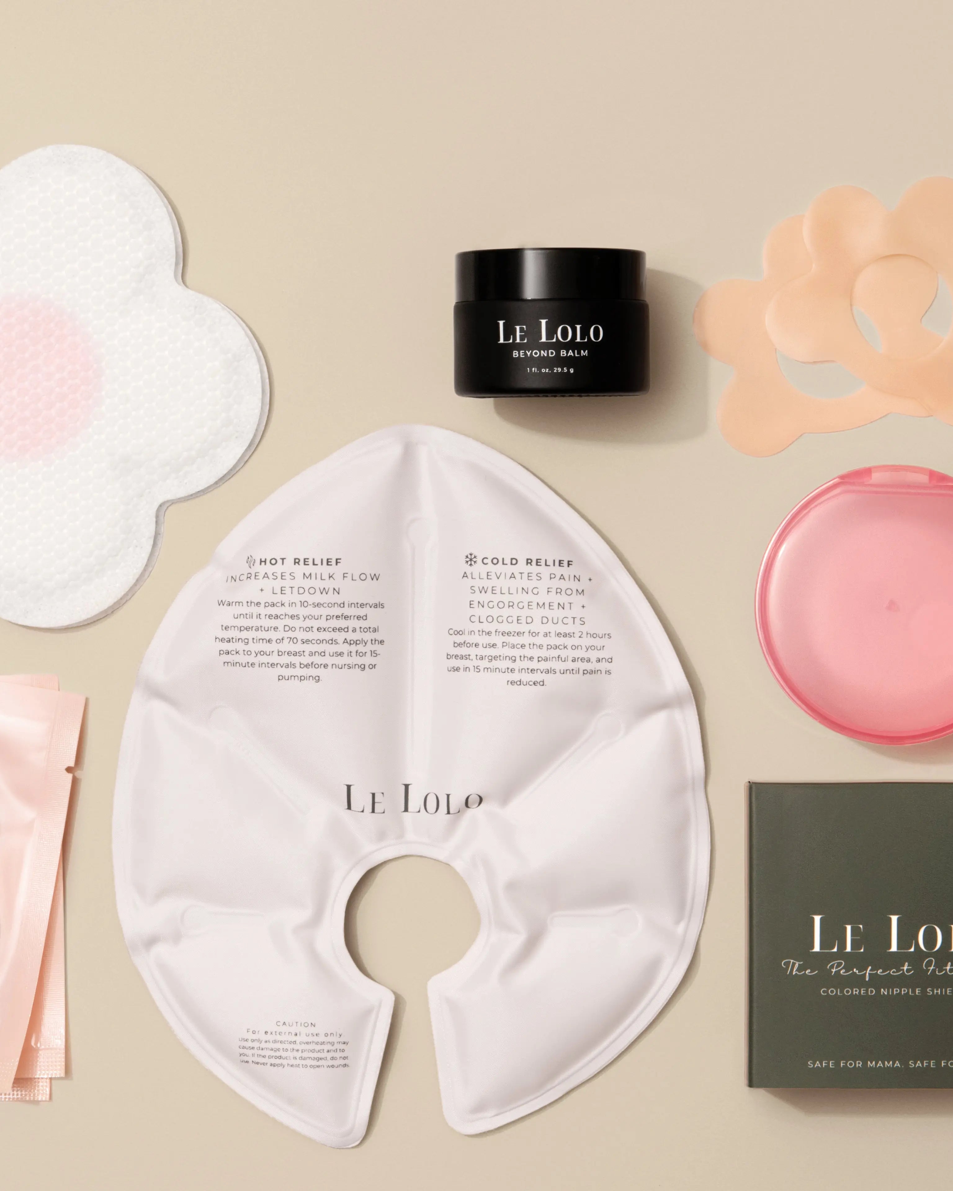 Le Lolo “Bundle-It” collection banner — curated postpartum and breastfeeding bundle sets