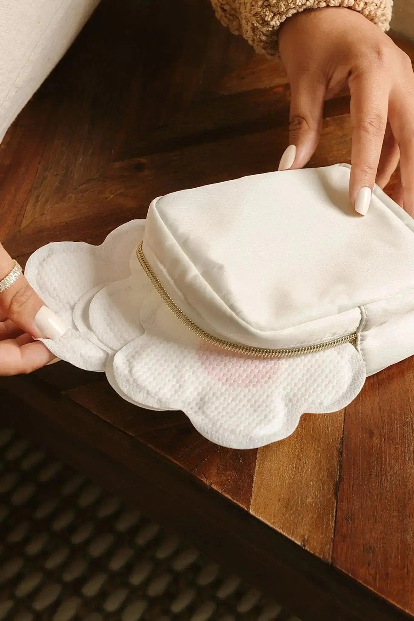 Waterproof baby organizer pouch – perfect for diaper bags and wipes