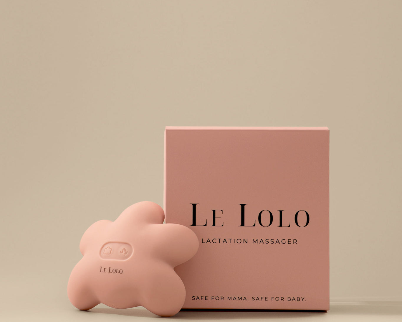 flower shape lactation massager