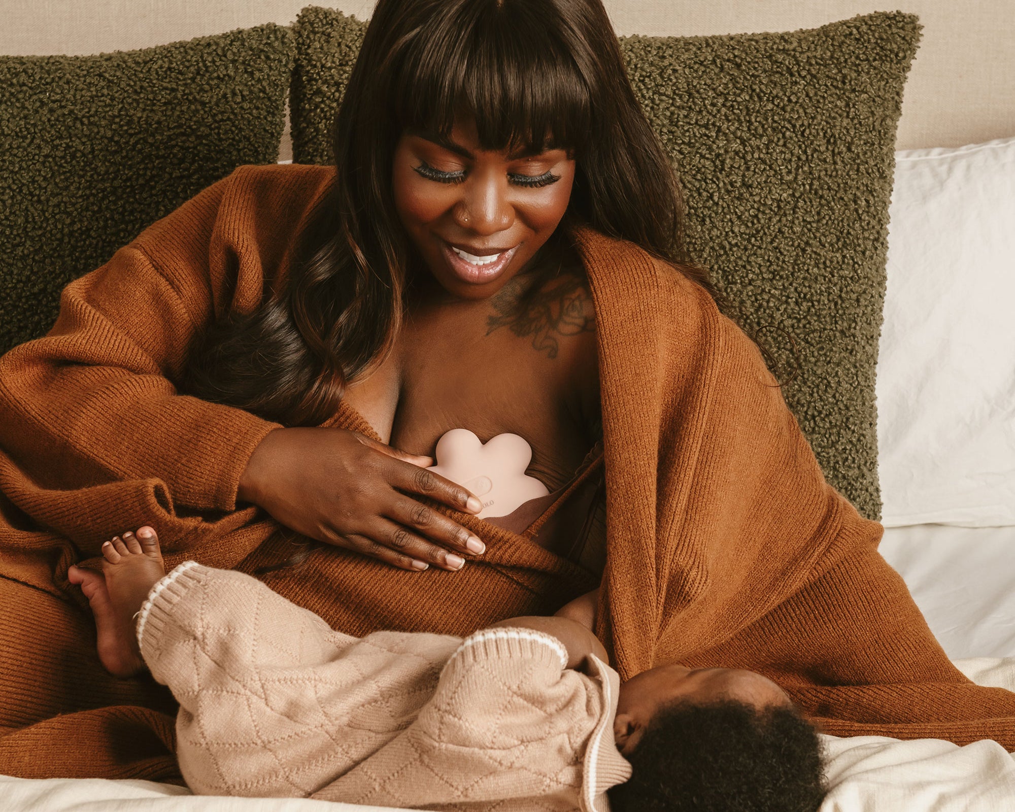 safe lactation breast massager