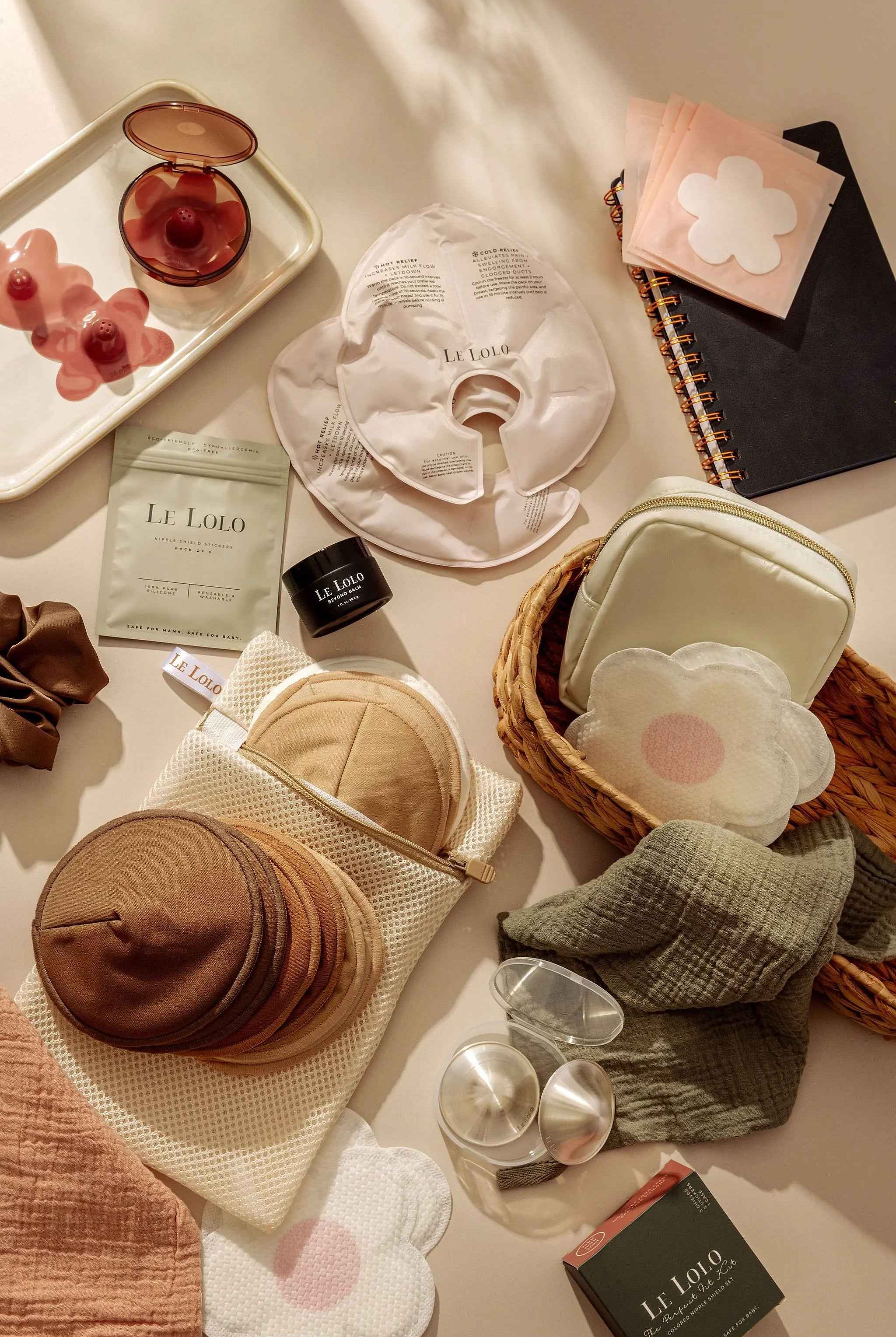 The Luxe Breastfeeding Set