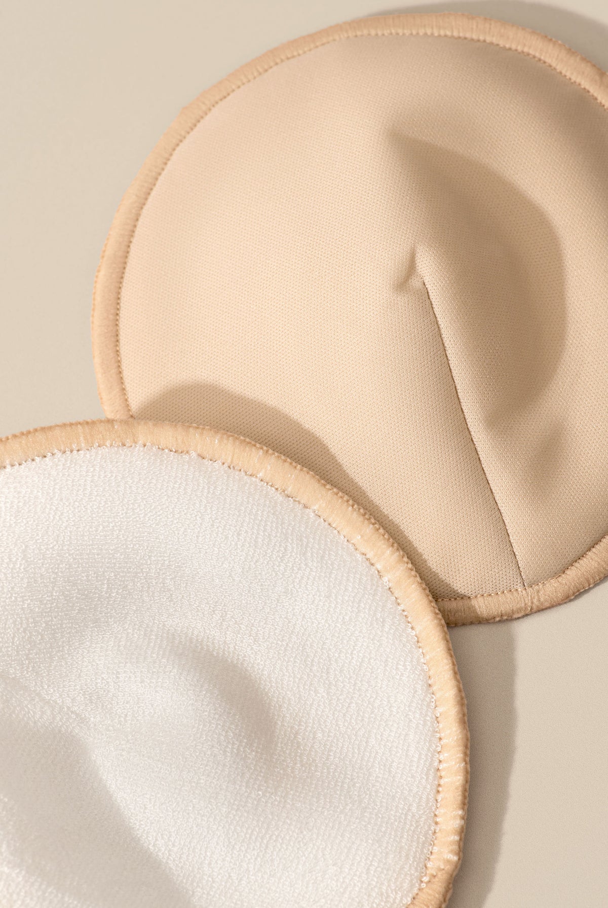 Washable bamboo breast pads for daily wear