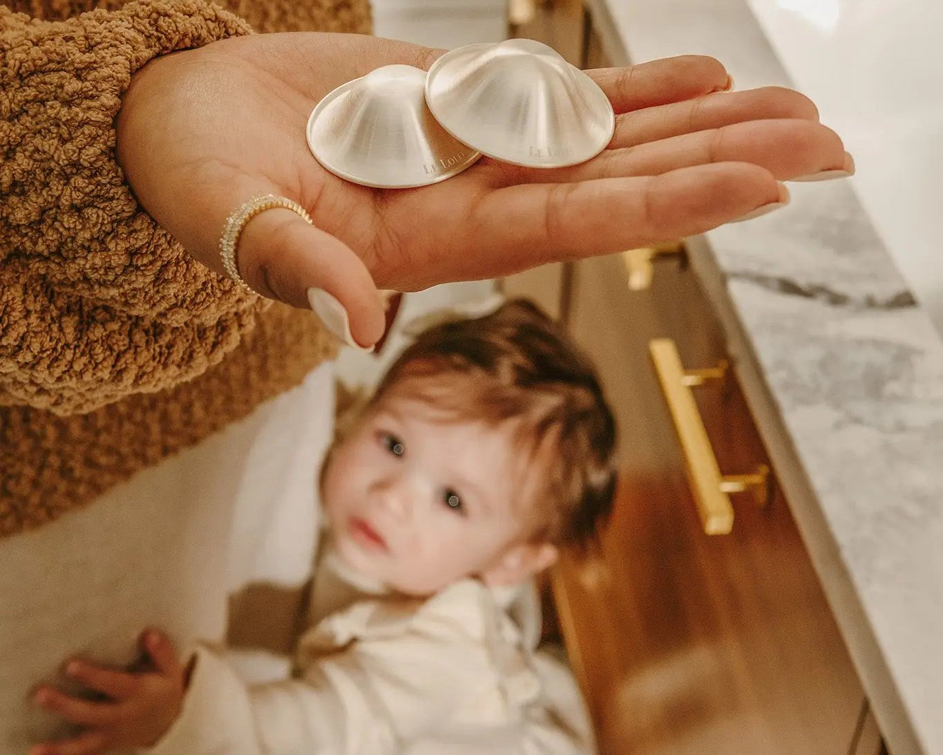 Buy silver nursing cups online – 999 silver nipple protectors for new moms