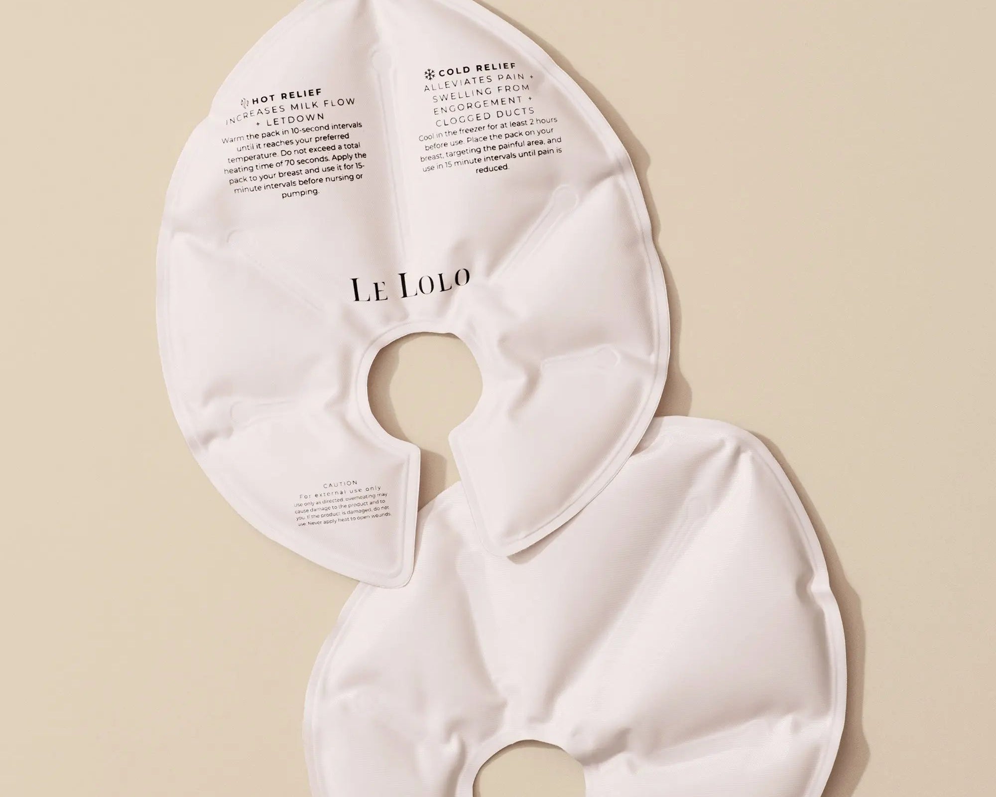 Breast therapy gel packs – soothing hot and cold relief for breastfeeding mothers