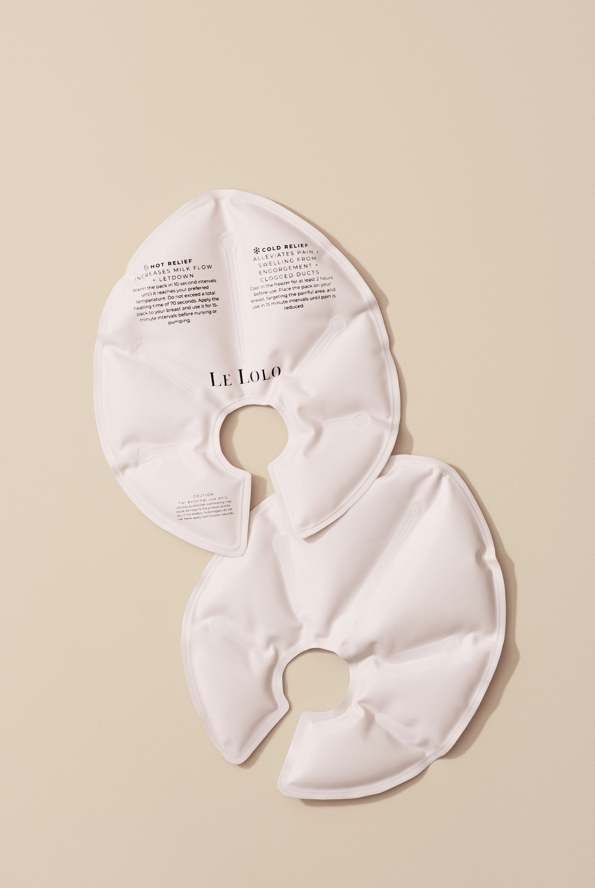 Breast therapy gel packs – soothing hot and cold relief for breastfeeding mothers