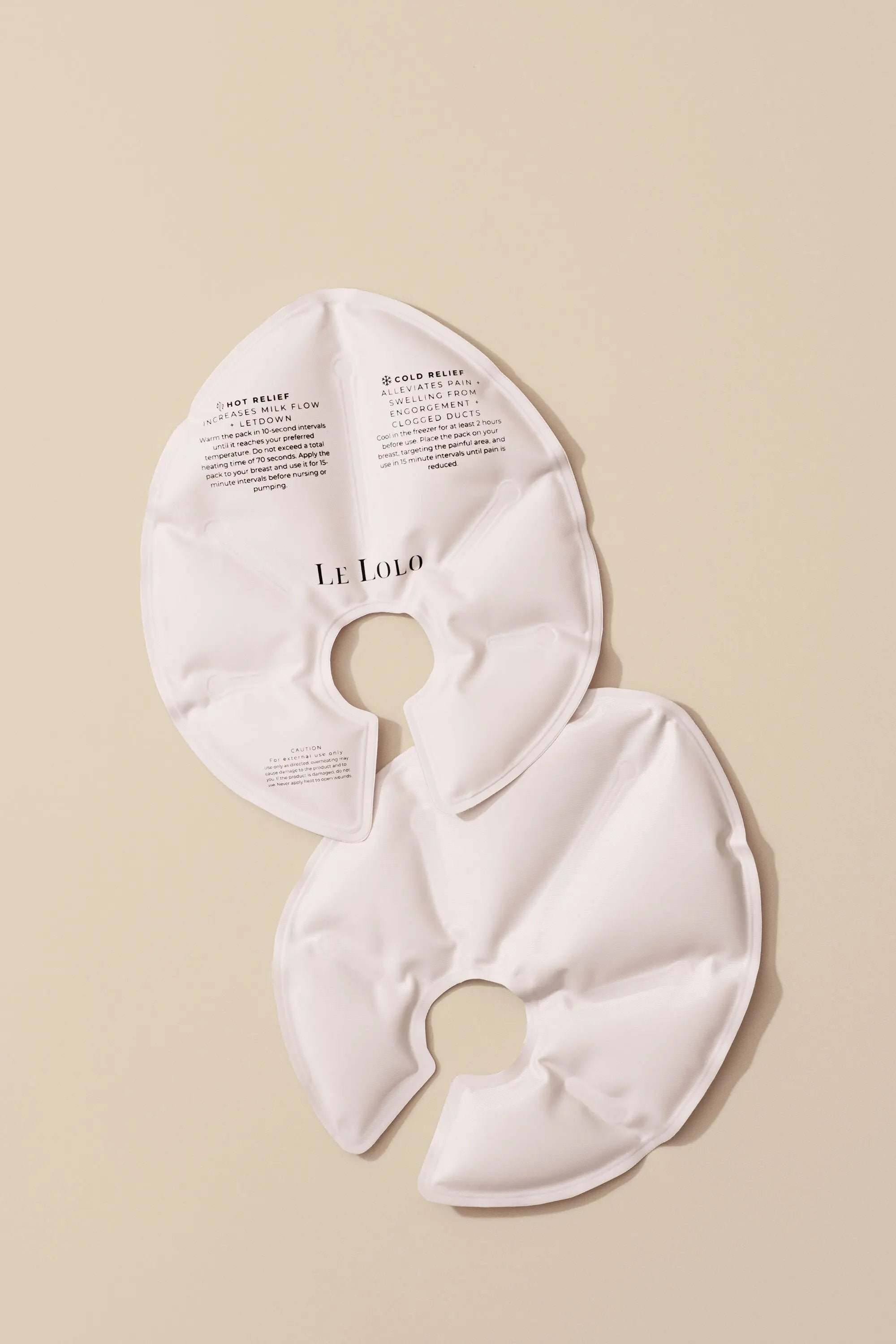 Breast therapy gel packs – soothing hot and cold relief for breastfeeding mothers