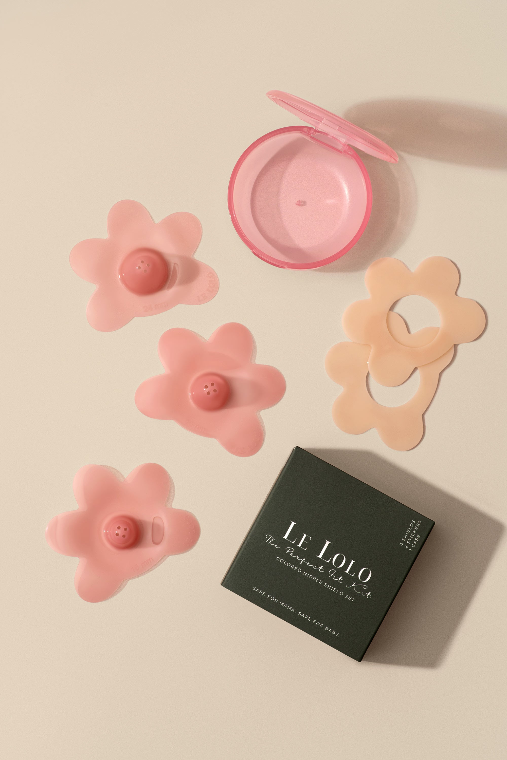 "The Perfect Fit Kit" Nipple Shield Set Le Lolo