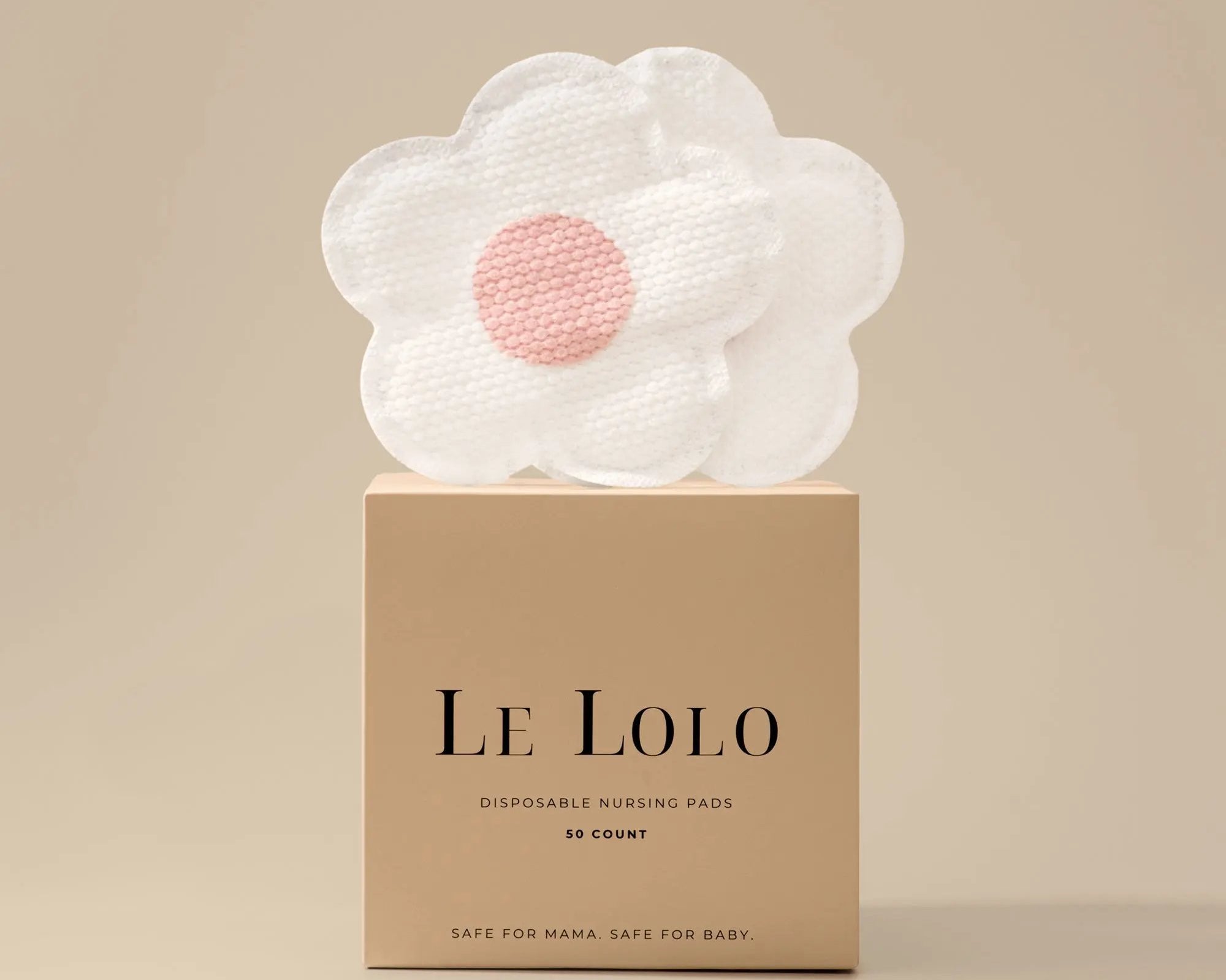 Disposable nursing pads – soft and absorbent breast pads for new moms by Le Lolo