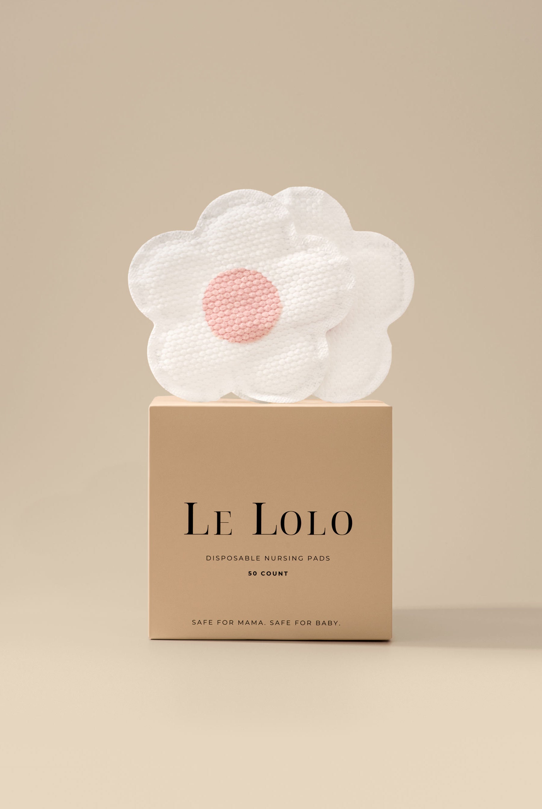 Disposable nursing pads – soft and absorbent breast pads for new moms by Le Lolo