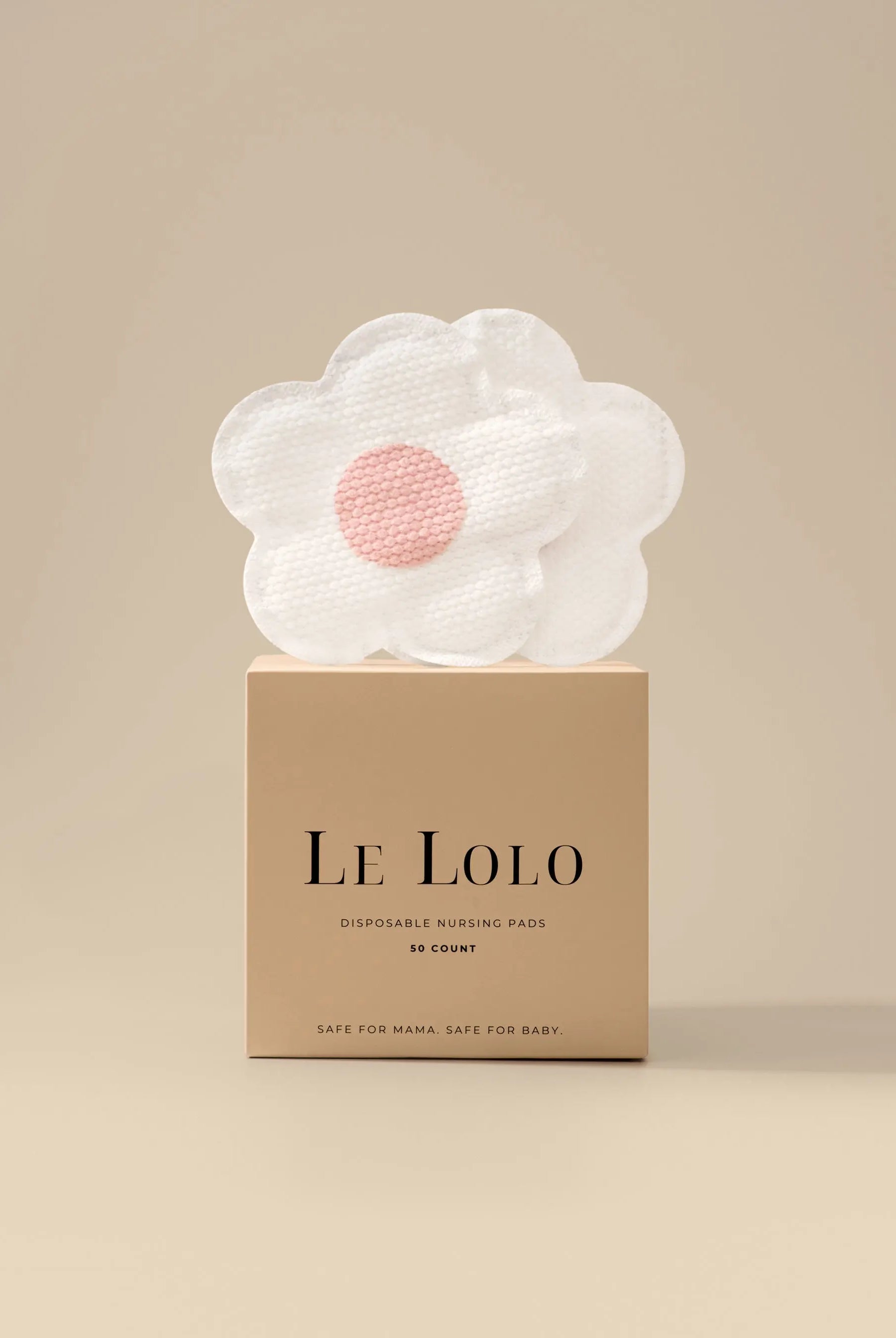 Disposable nursing pads – soft and absorbent breast pads for new moms by Le Lolo