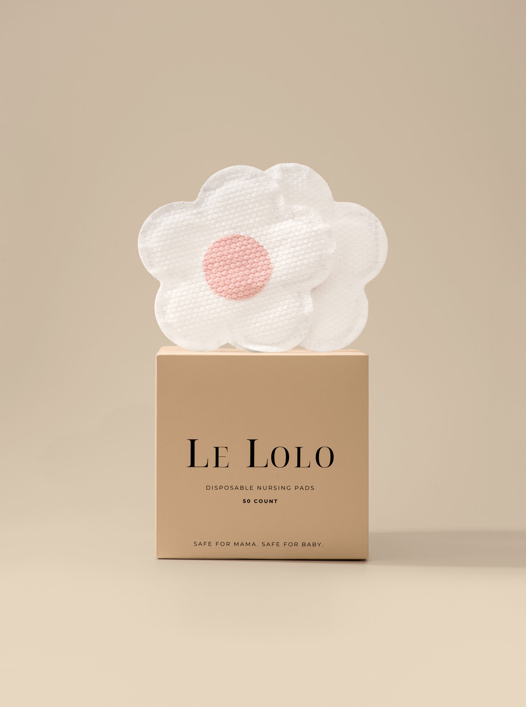Disposable nursing pads – soft and absorbent breast pads for new moms by Le Lolo