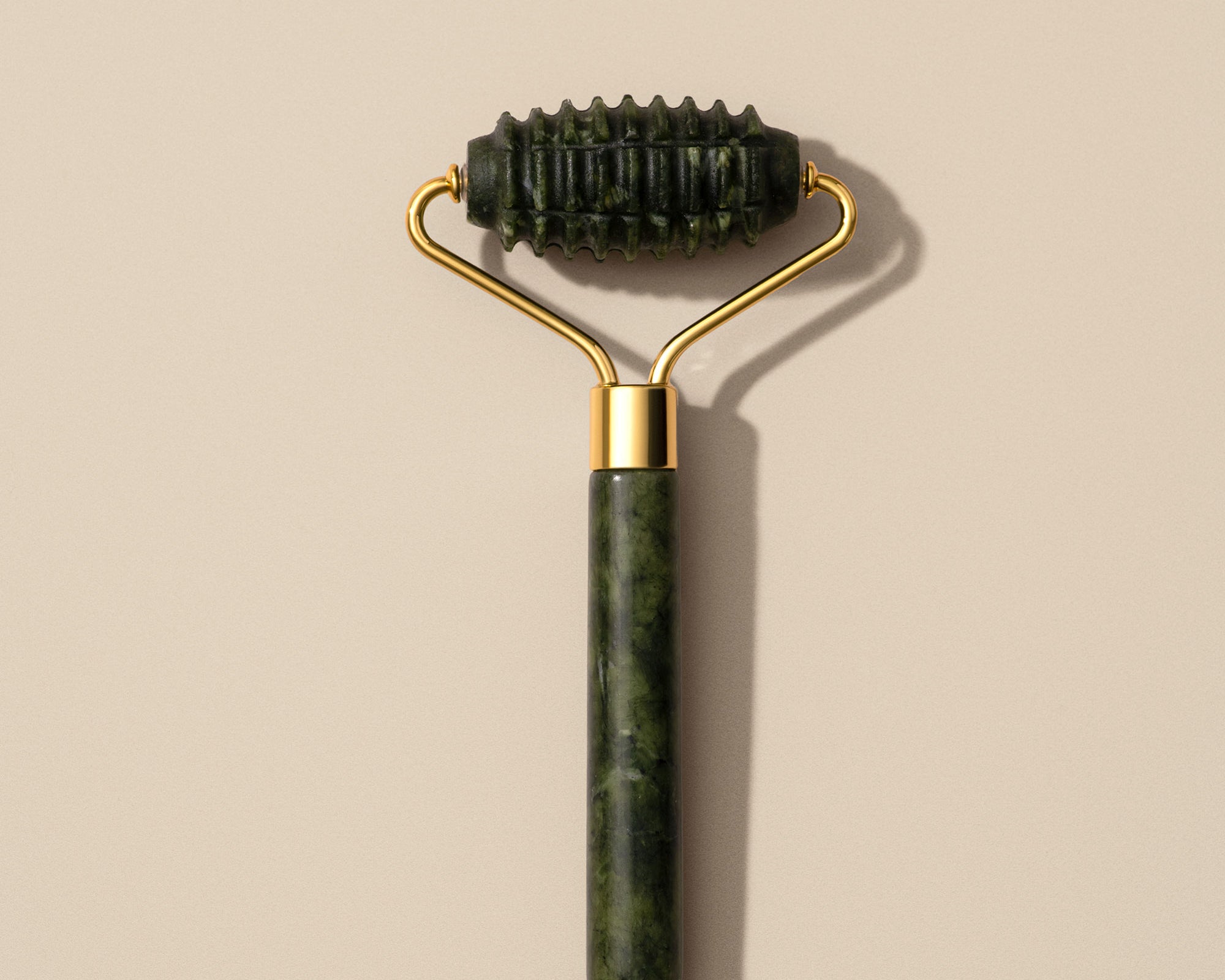 Lactation roller – ridged jade roller for milk flow and clogged duct relief