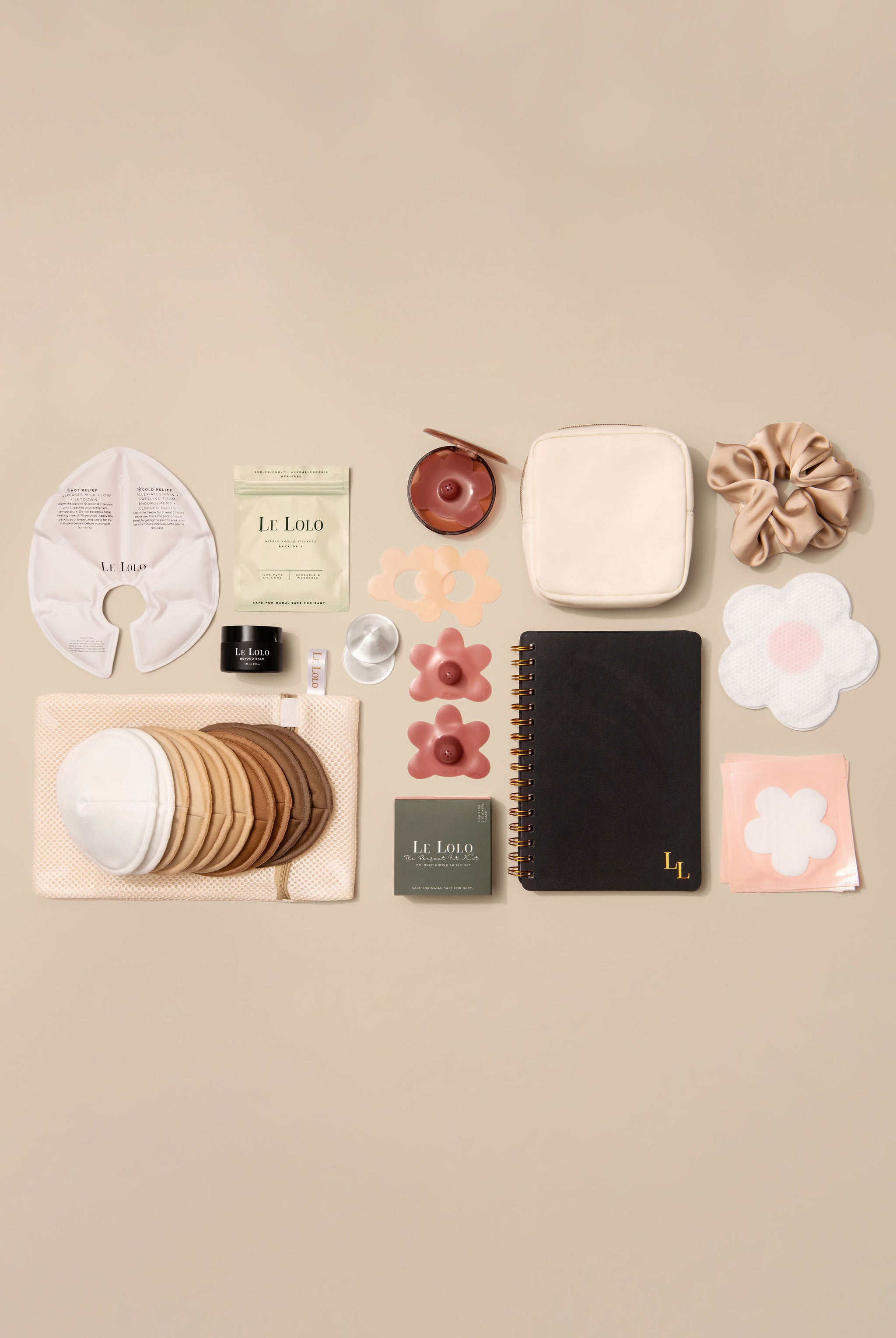 Complete breastfeeding bundle for new moms – nursing accessories and breastfeeding care essentials gift set 2025 by Le Lolo