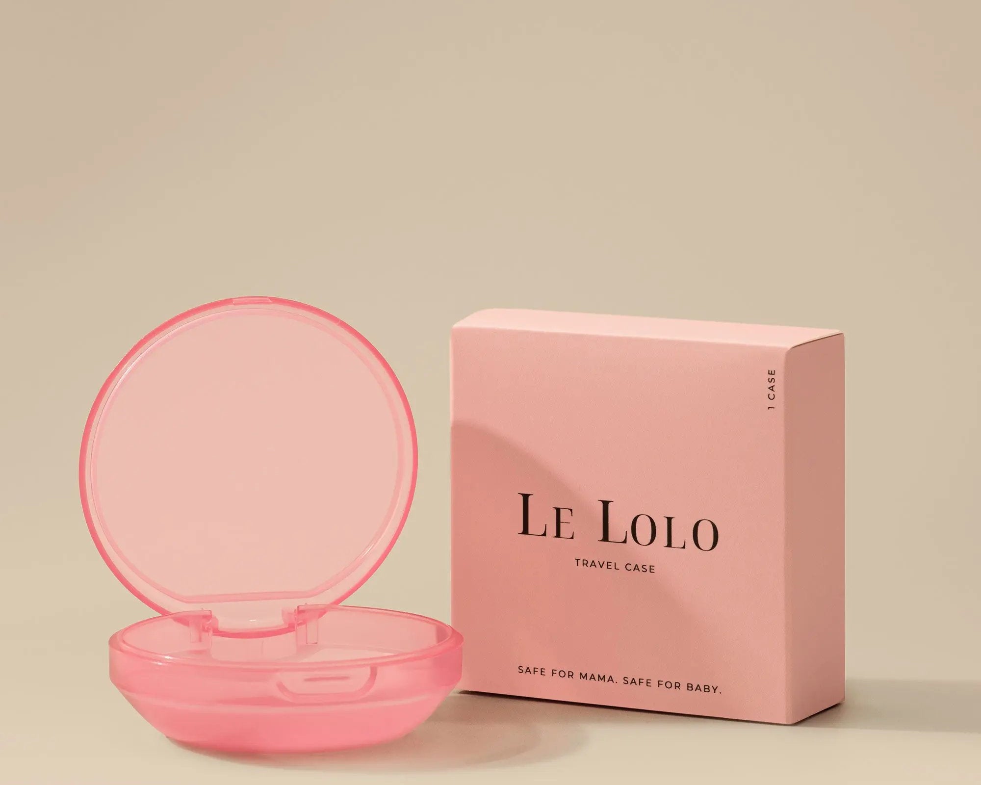 Nipple shield travel case – portable and hygienic storage for moms