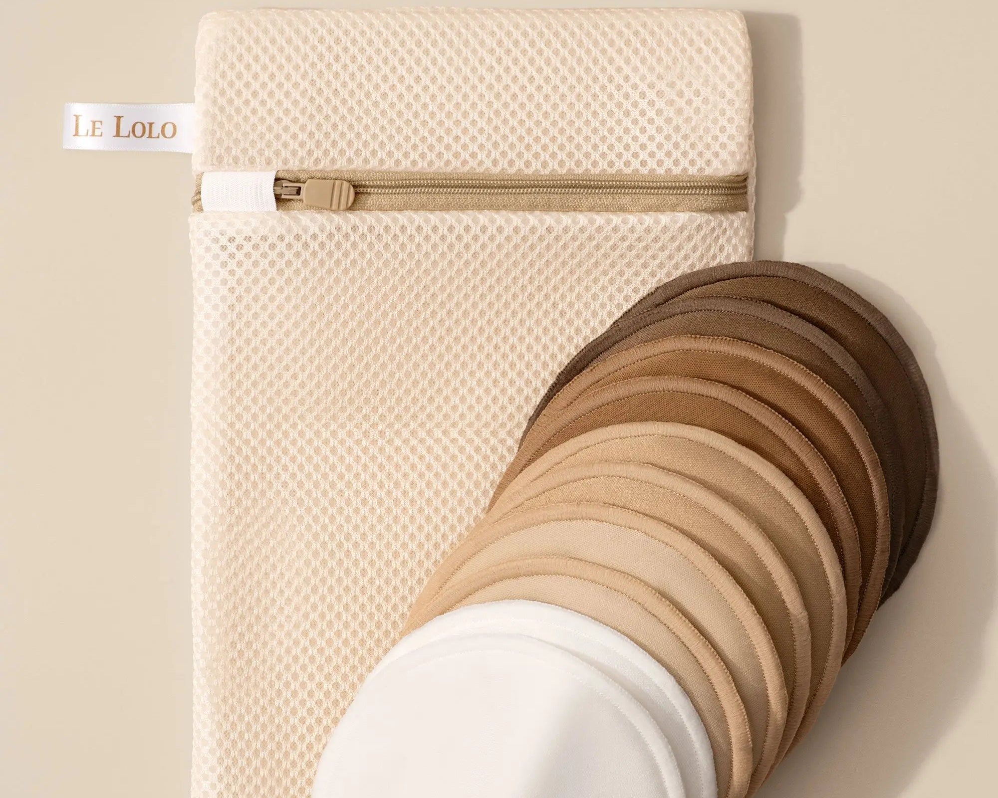 Eco-friendly nursing pad set – sustainable and soft bamboo breast pads