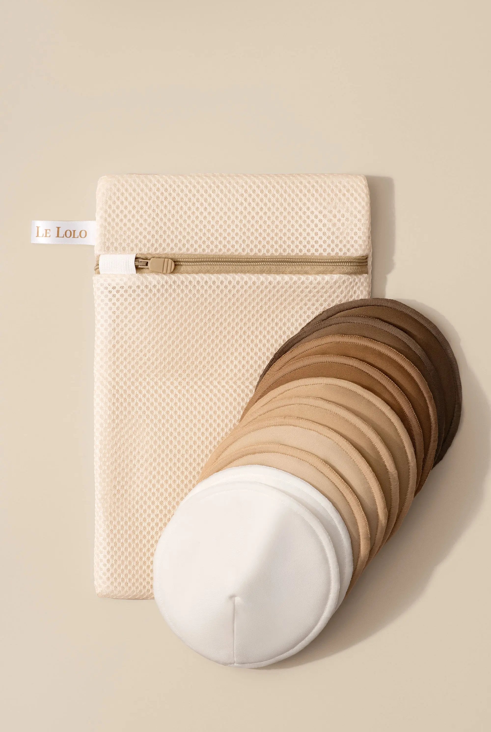 Eco-friendly nursing pad set – sustainable and soft bamboo breast pads