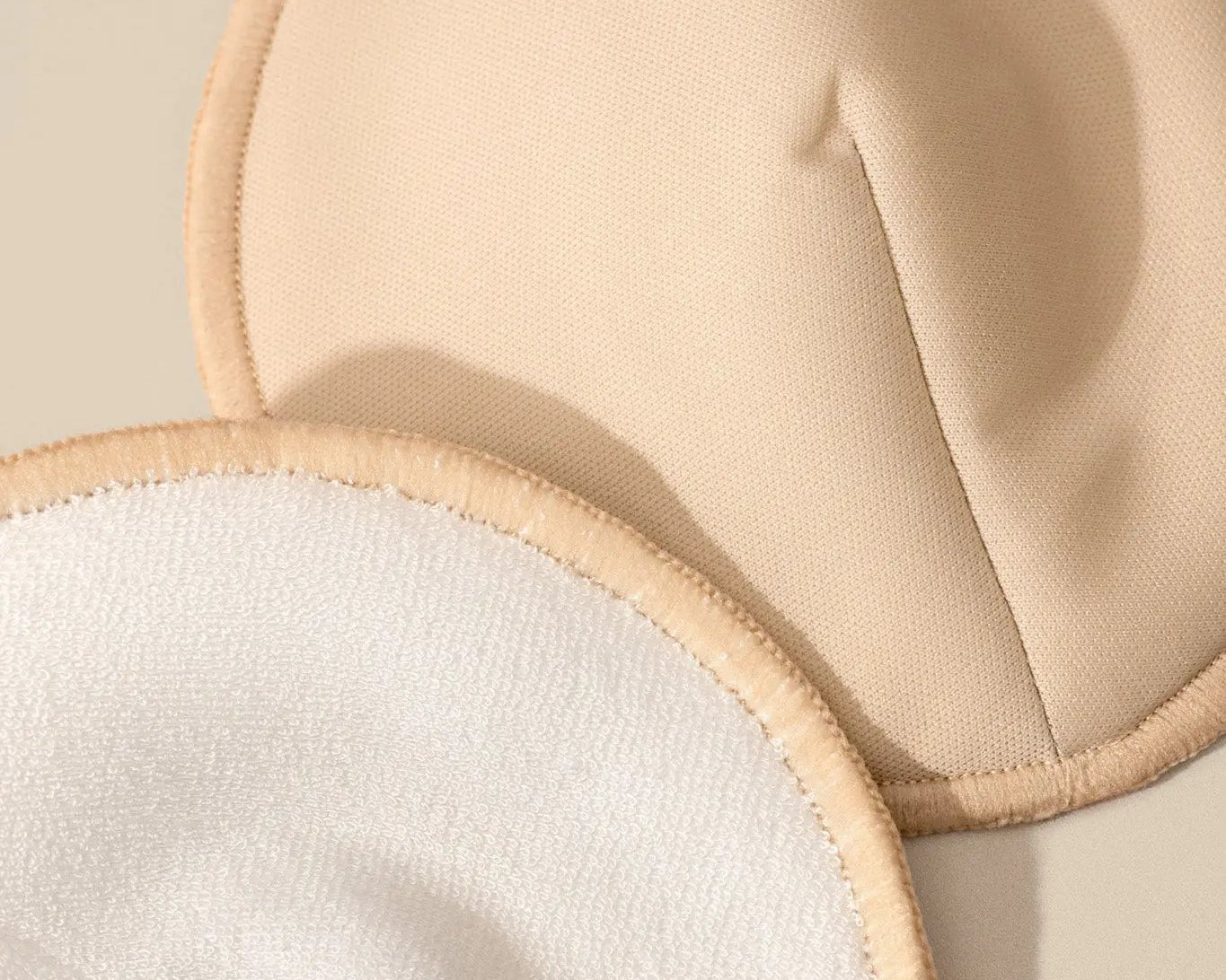 Organic reusable breast pads – washable and absorbent nursing essentials