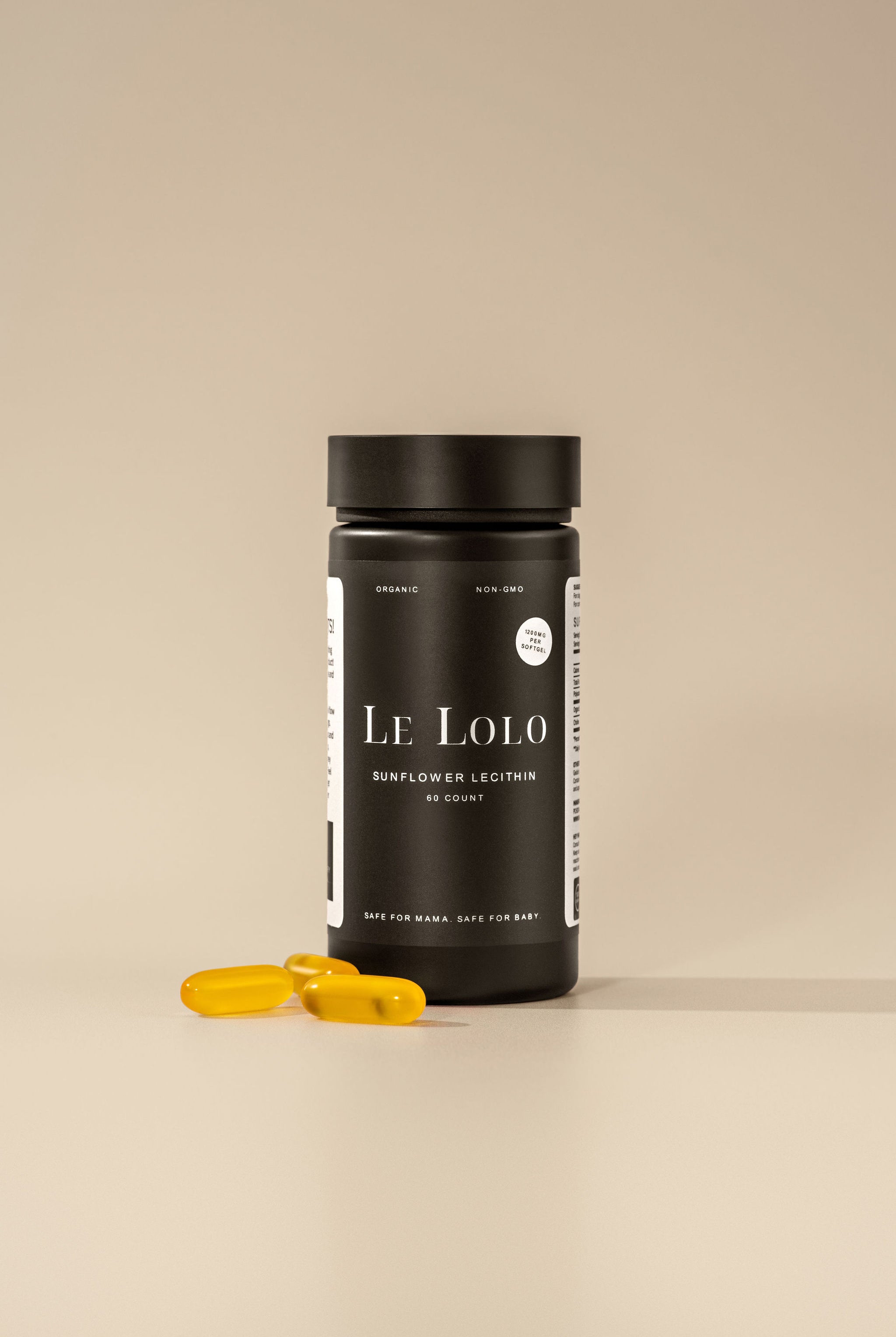 Sunflower lecithin for breastfeeding – natural milk flow supplement by Le Lolo