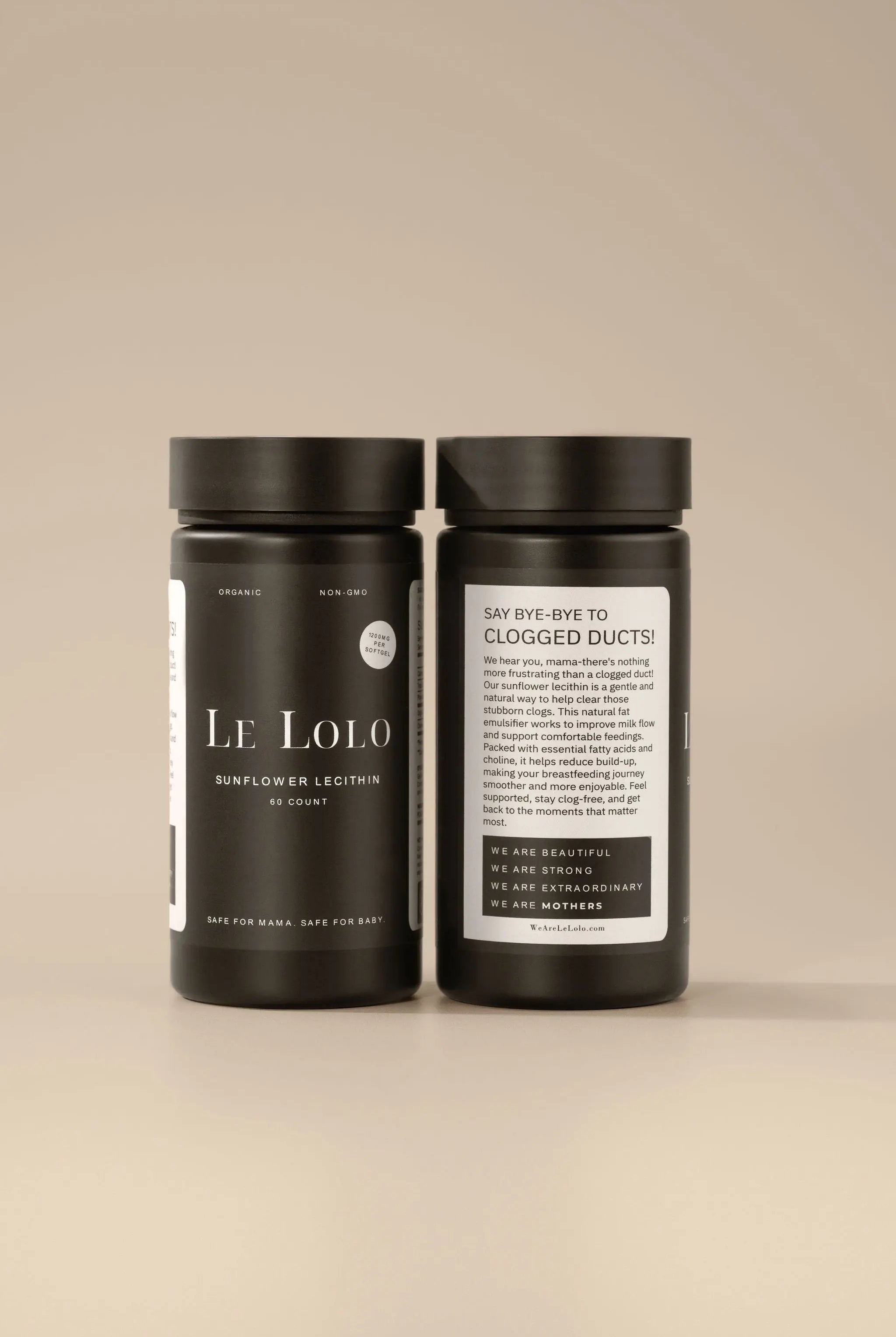 Natural lecithin supplement – support for lactation and clogged duct relief