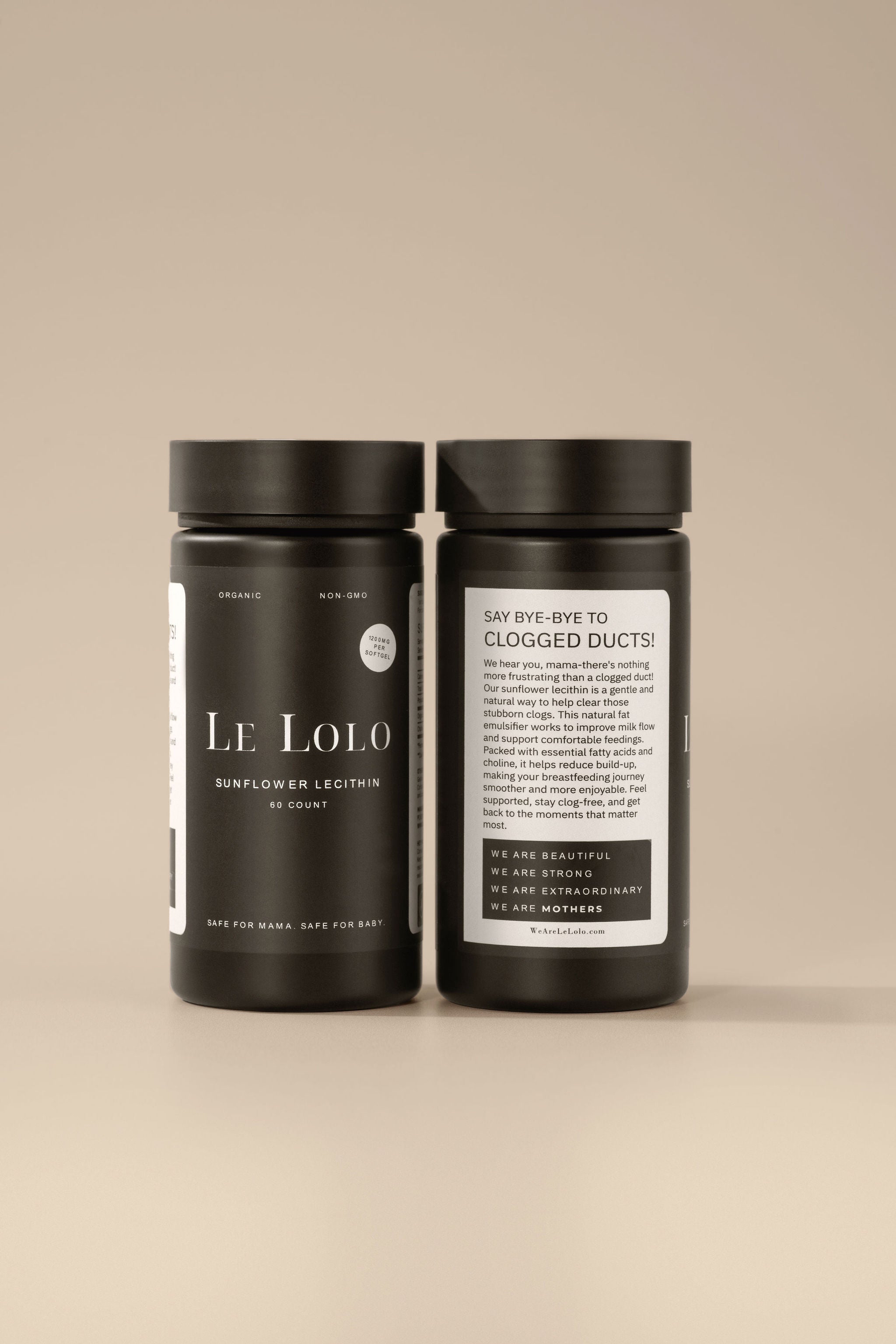 Natural lecithin supplement – support for lactation and clogged duct relief