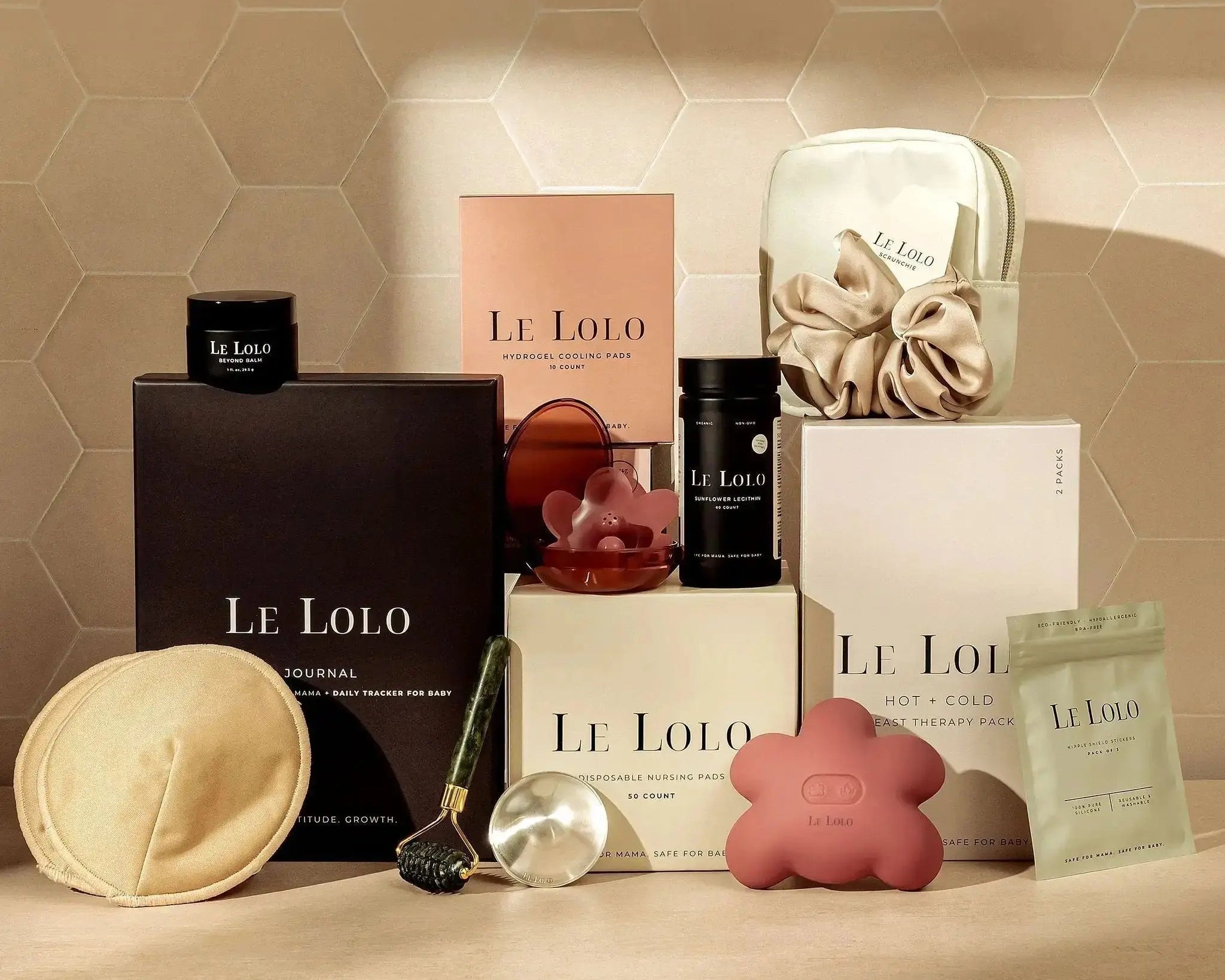 Breastfeeding sample pack – mini set of Le Lolo nursing essentials