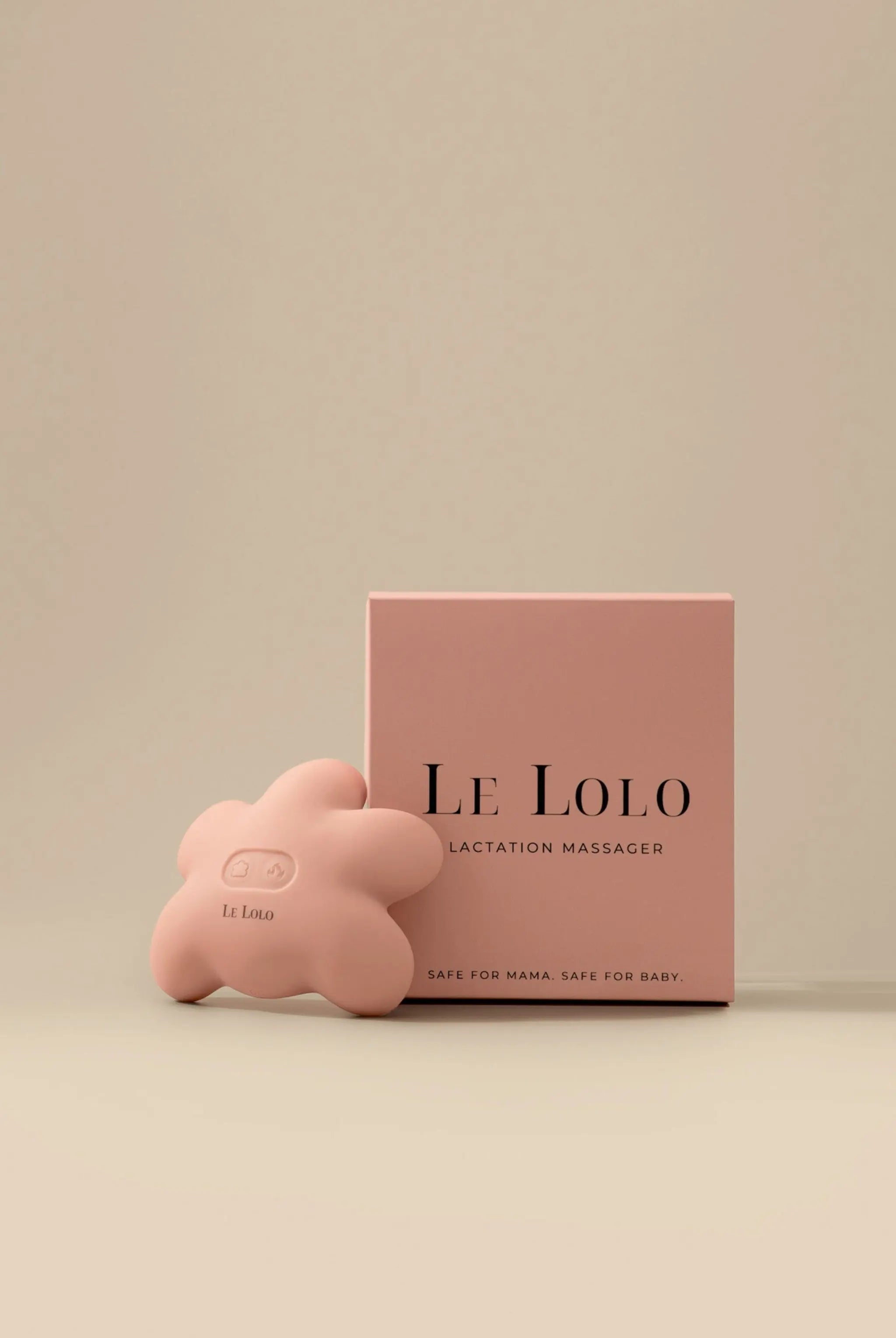 flower-shaped lactation massager for breastfeeding moms