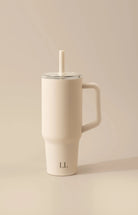 Large stainless steel water bottle for postpartum moms