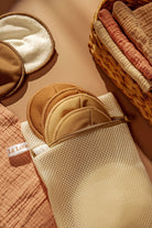 Reusable organic cotton nursing pads postpartum