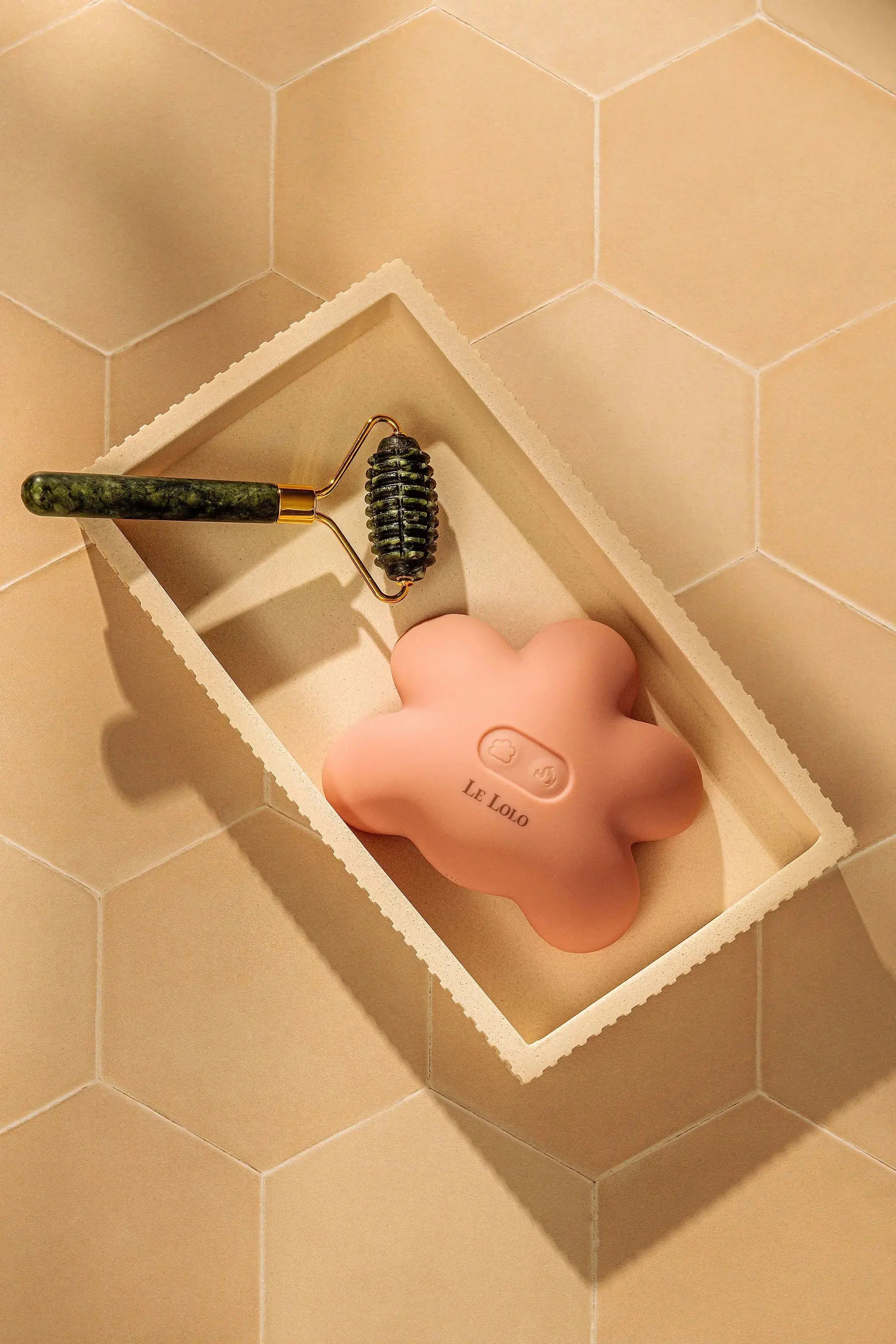 Breast massage tool designed for postpartum comfort