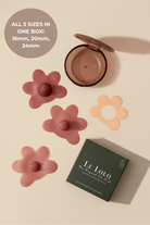 Le Lolo nipple protector while using a nipple shield for breastfeeding
